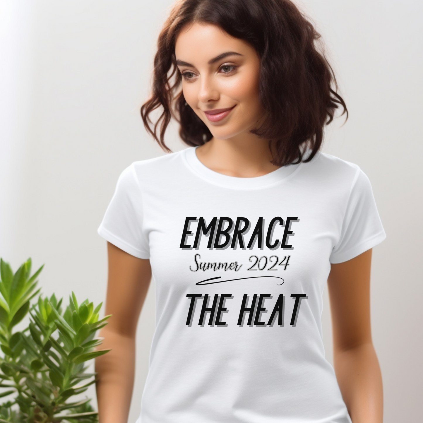 Embrace the Heat Summer 2024 Athletic Competitive Spirit Tee