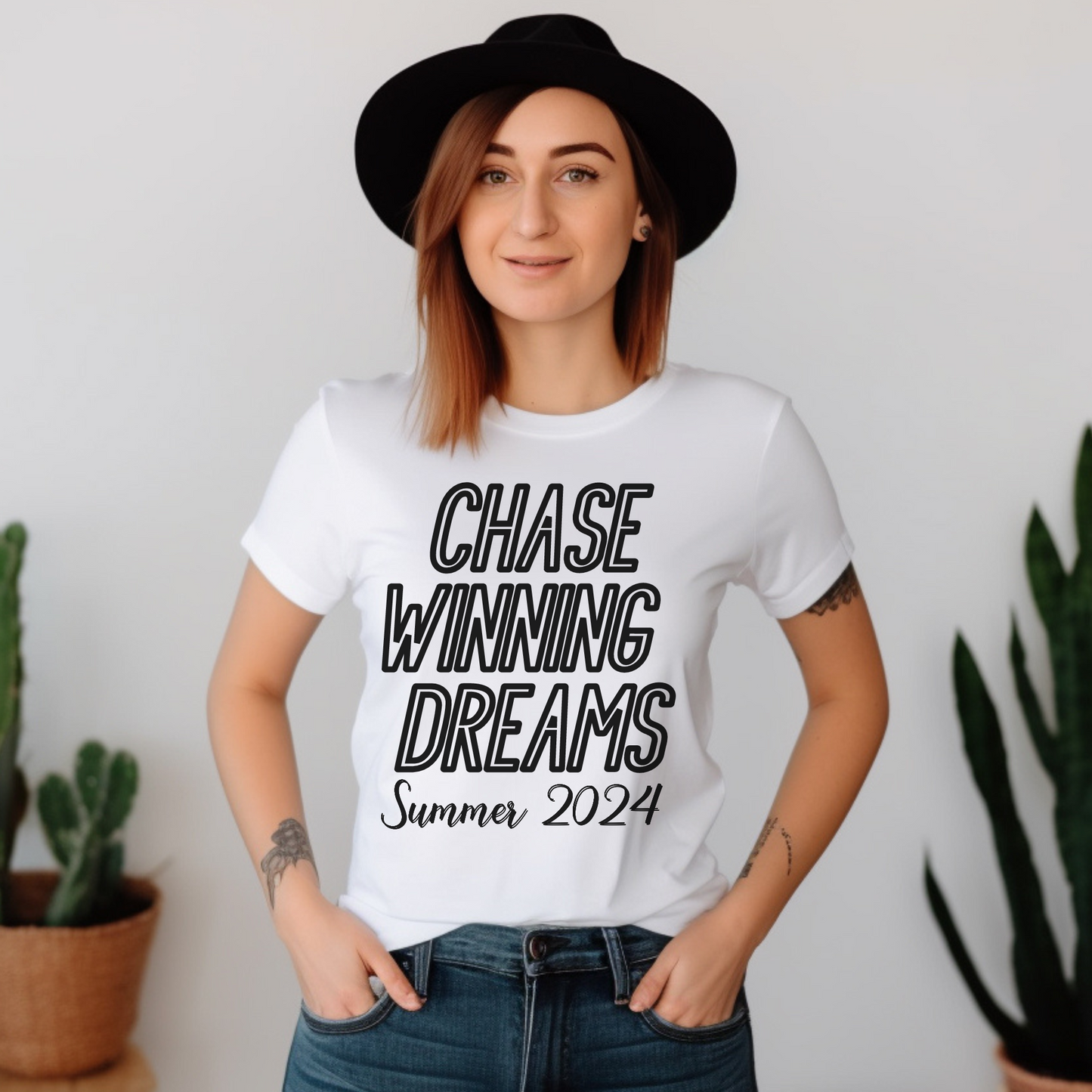 Chase Winning Dreams Summer 2024 Athletic Competitive Spirit Tee