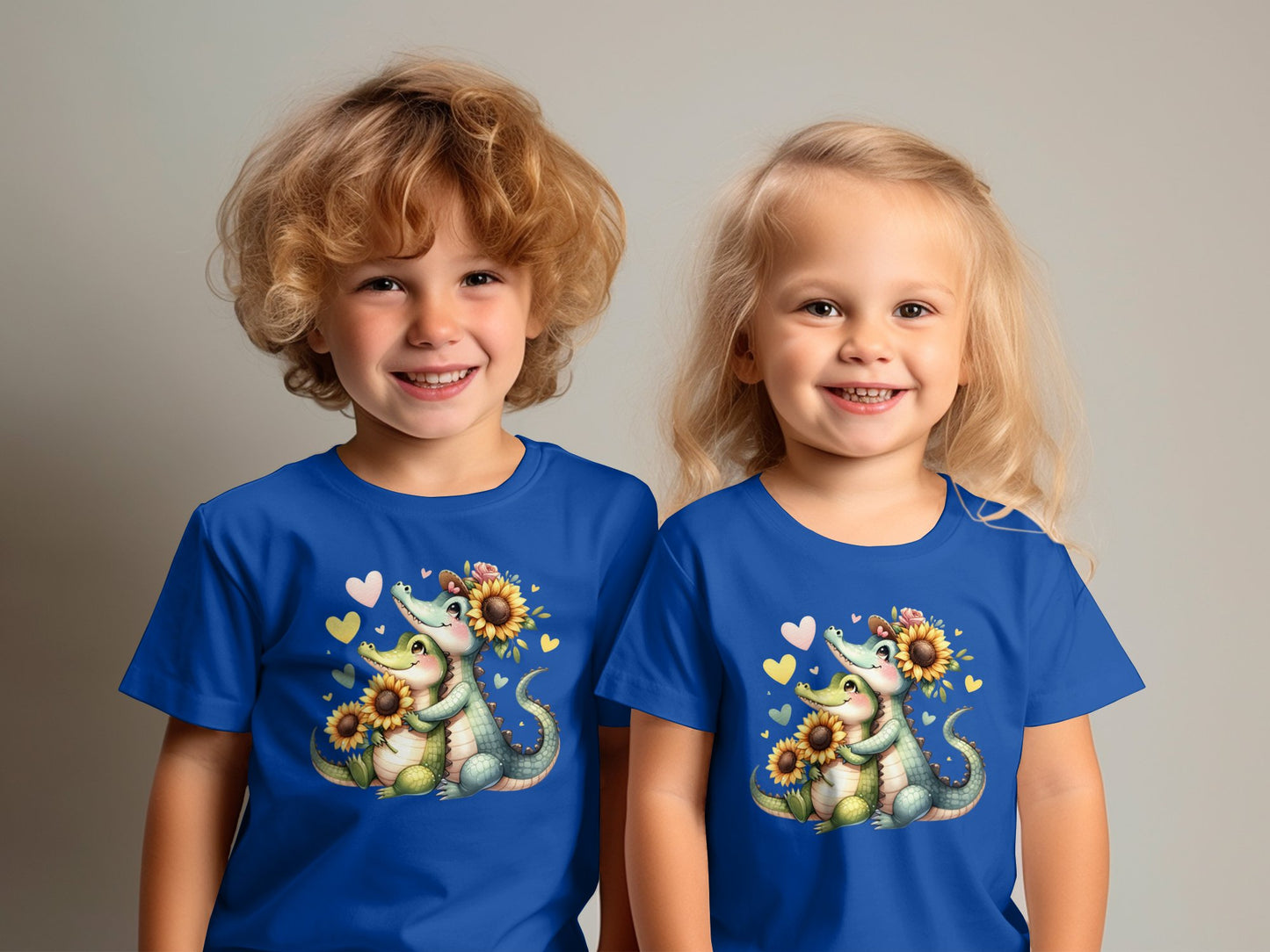 Toddler Alligator Sunflower T-Shirt