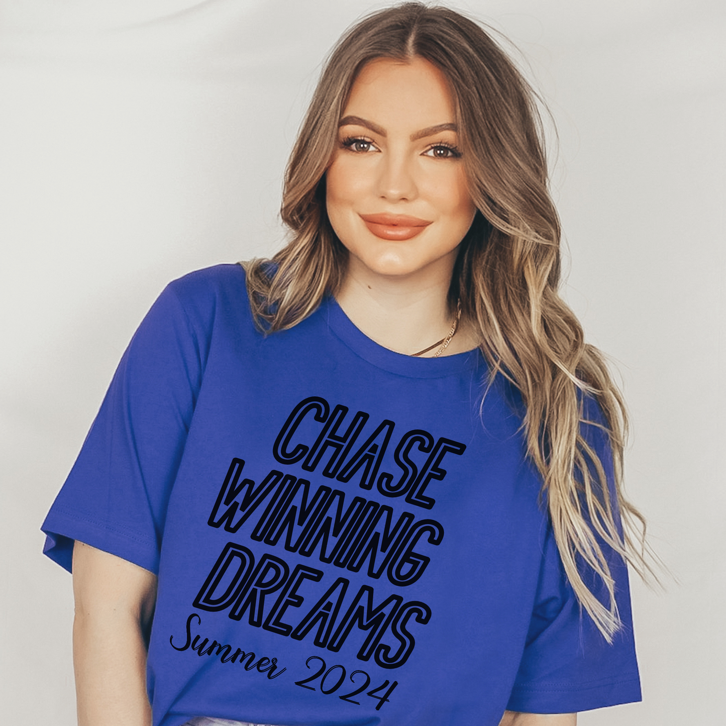 Chase Winning Dreams Summer 2024 Athletic Competitive Spirit Tee