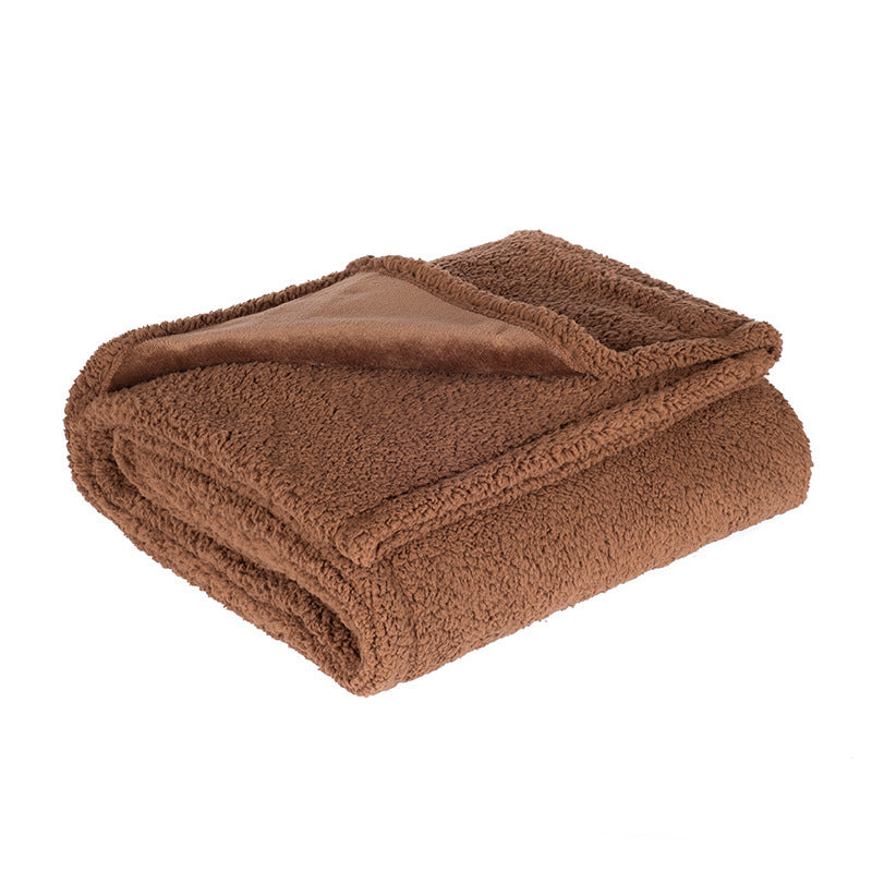 Double-sided Pet Waterproof Blanket Soft Thickened Flannel Velveteen