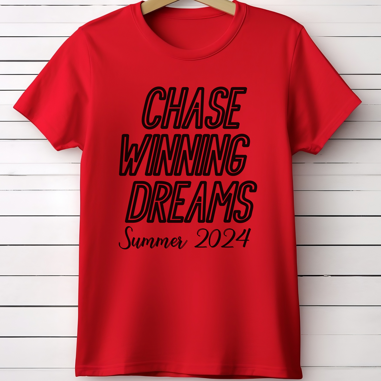 Chase Winning Dreams Summer 2024 Athletic Competitive Spirit Tee