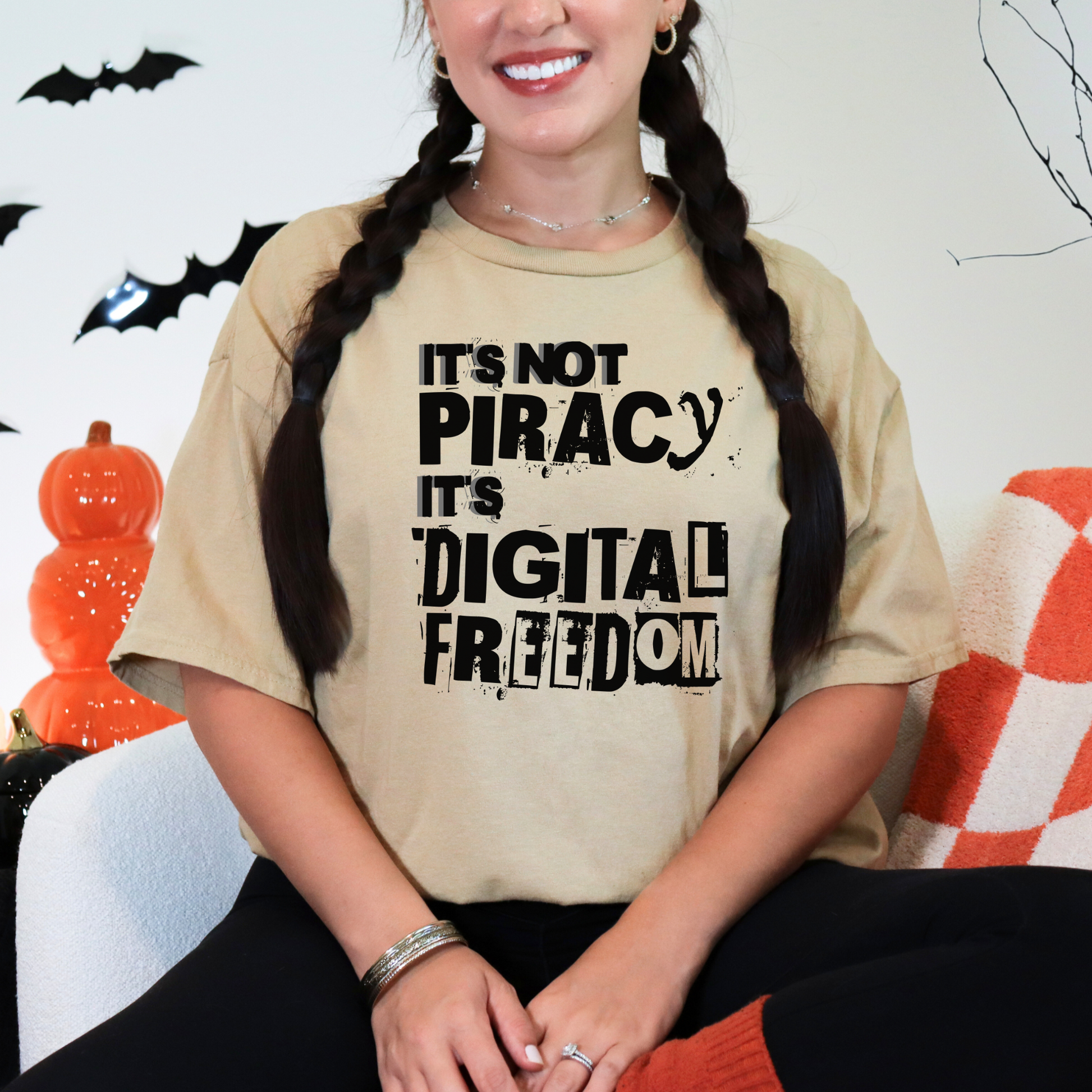 It's Not Piracy It's Digital Freedom T-Shirt - Digital Freedom