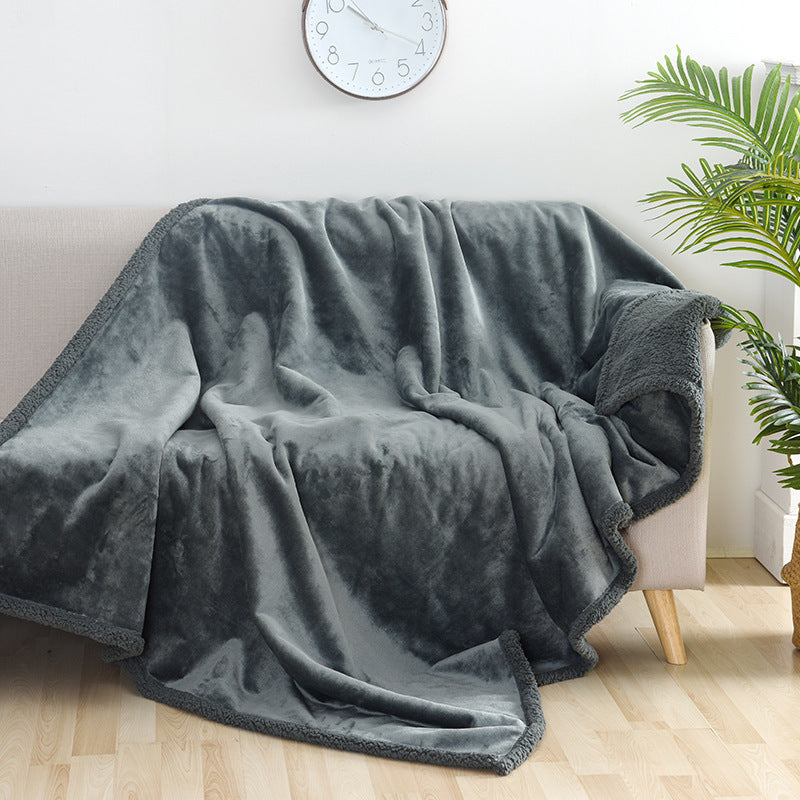 Double-sided Pet Waterproof Blanket Soft Thickened Flannel Velveteen