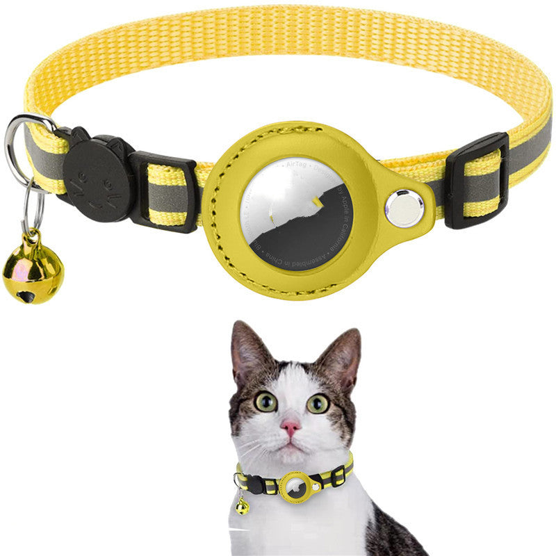 Reflective Collar Waterproof Holder Case For Airtag Nylon Collar