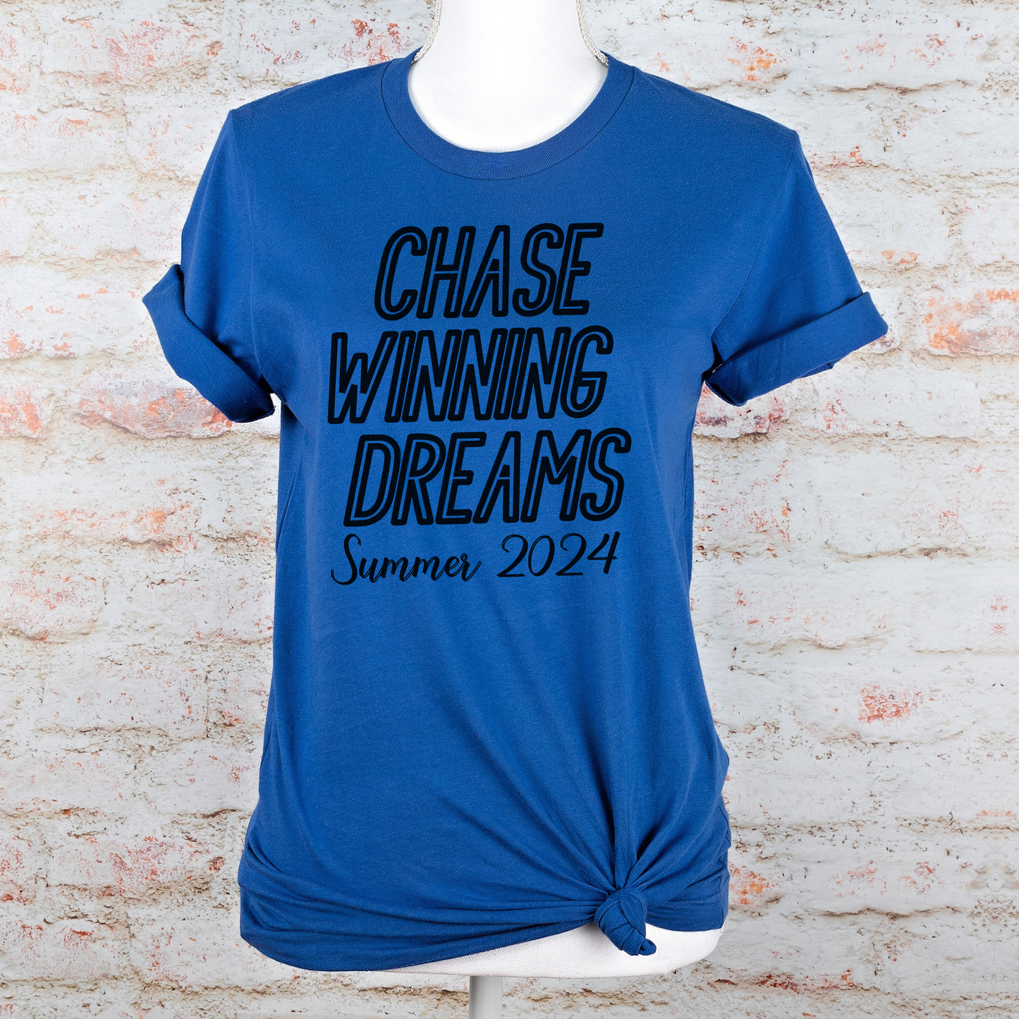 Chase Winning Dreams Summer 2024 Athletic Competitive Spirit Tee