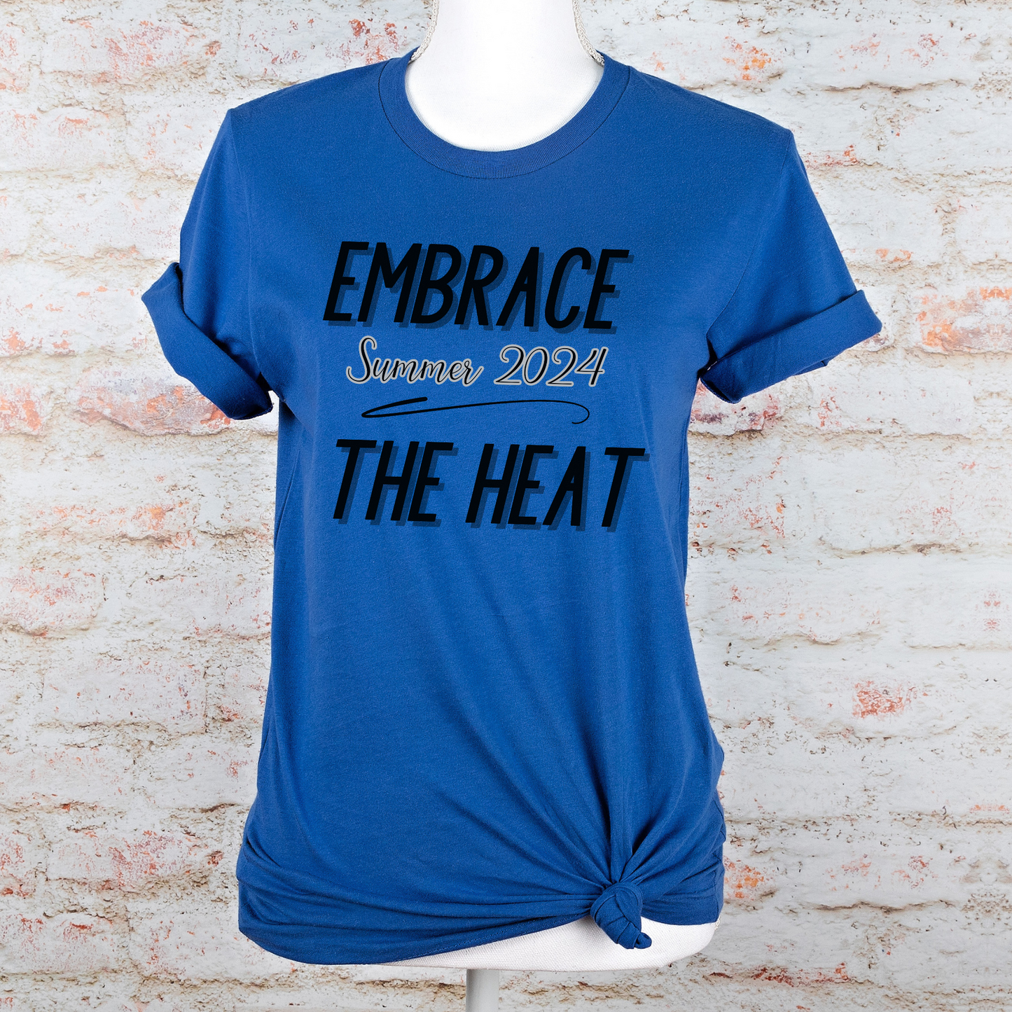 Embrace the Heat Summer 2024 Athletic Competitive Spirit Tee