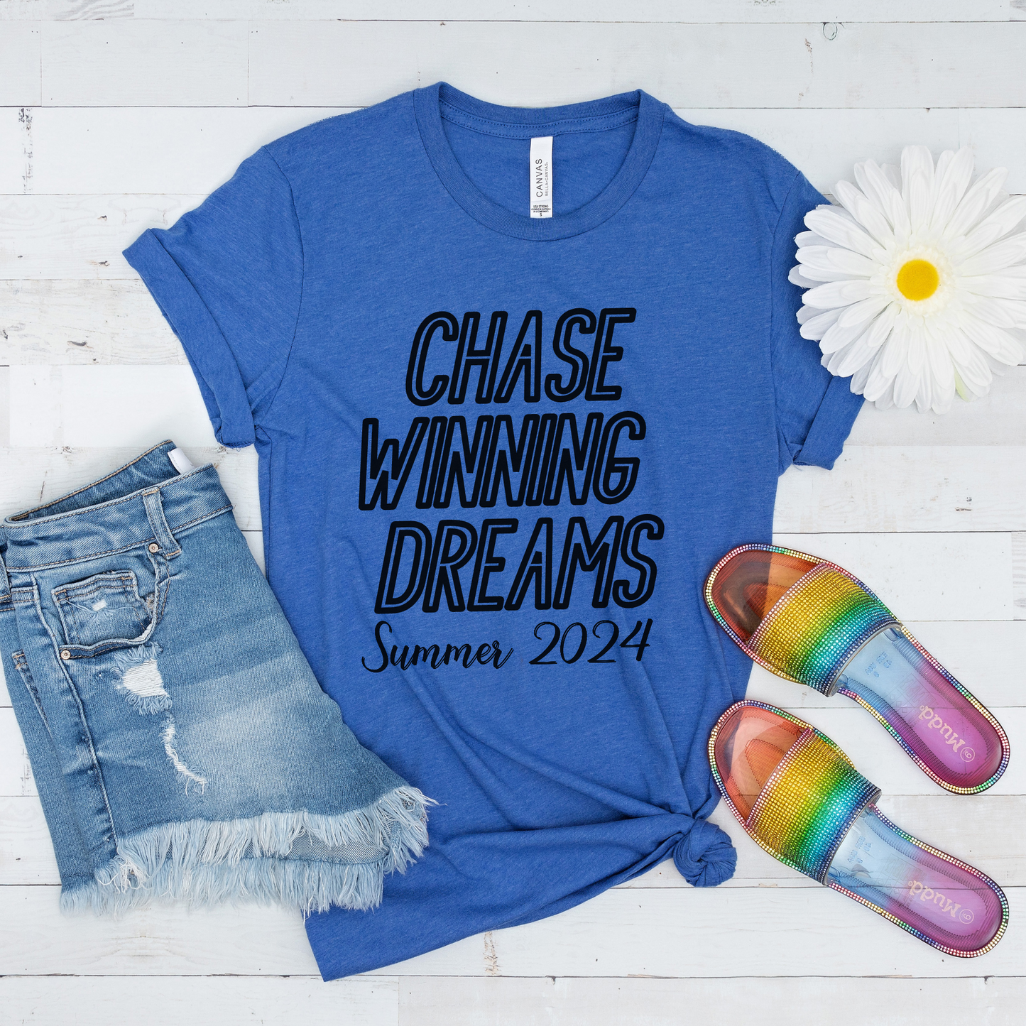 Chase Winning Dreams Summer 2024 Athletic Competitive Spirit Tee