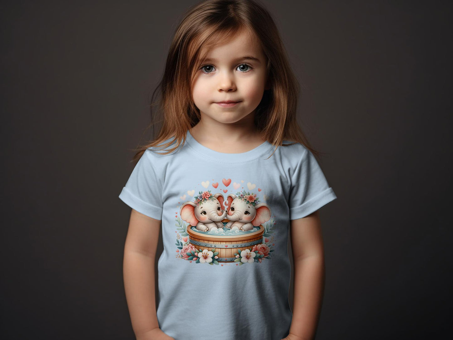 Toddler Elephant T-Shirt, Cute Animal Graphic Tee