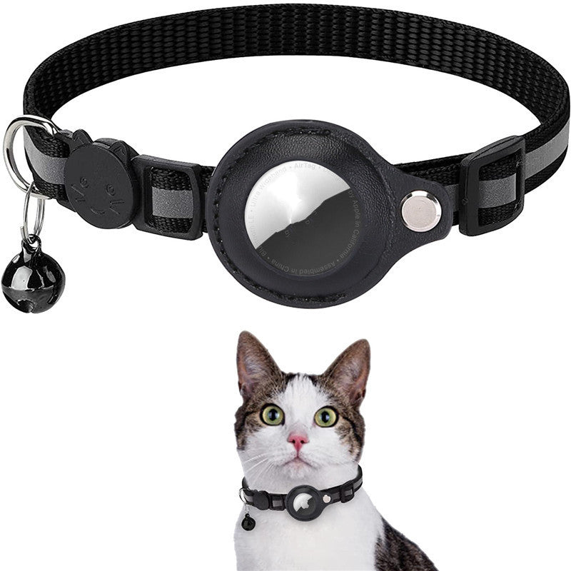 Reflective Collar Waterproof Holder Case For Airtag Nylon Collar