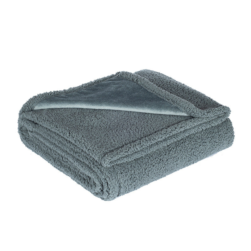 Double-sided Pet Waterproof Blanket Soft Thickened Flannel Velveteen