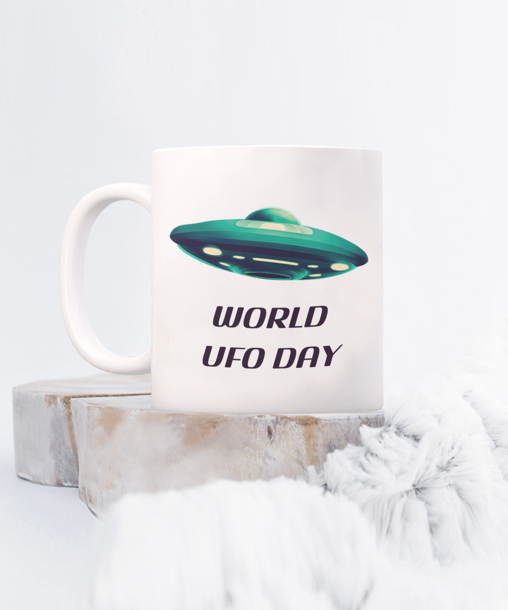 World UFO Day! Mug 15oz mug Choose your Date, or Celebrate Both June 24 and July 2
